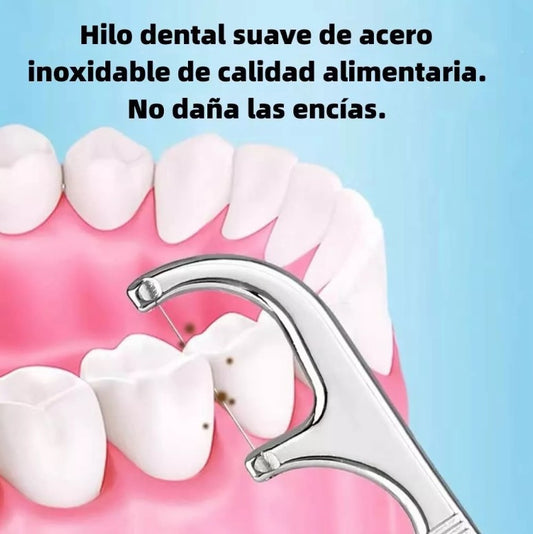 Kit De Limpieza Dental Palillo De Acero