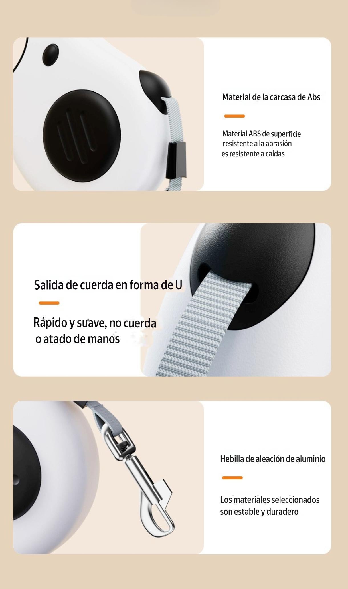 Correa Para Mascota 5m